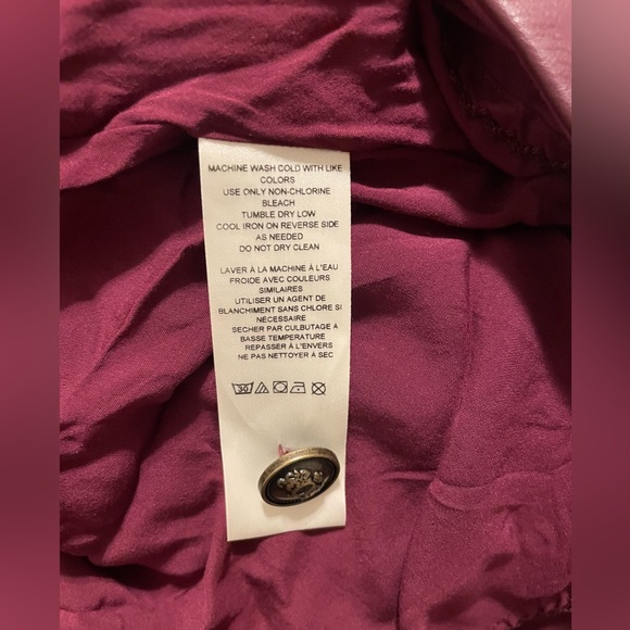 Maeve Faux-Leather Pinafore, Sz L - Picture 10 of 10